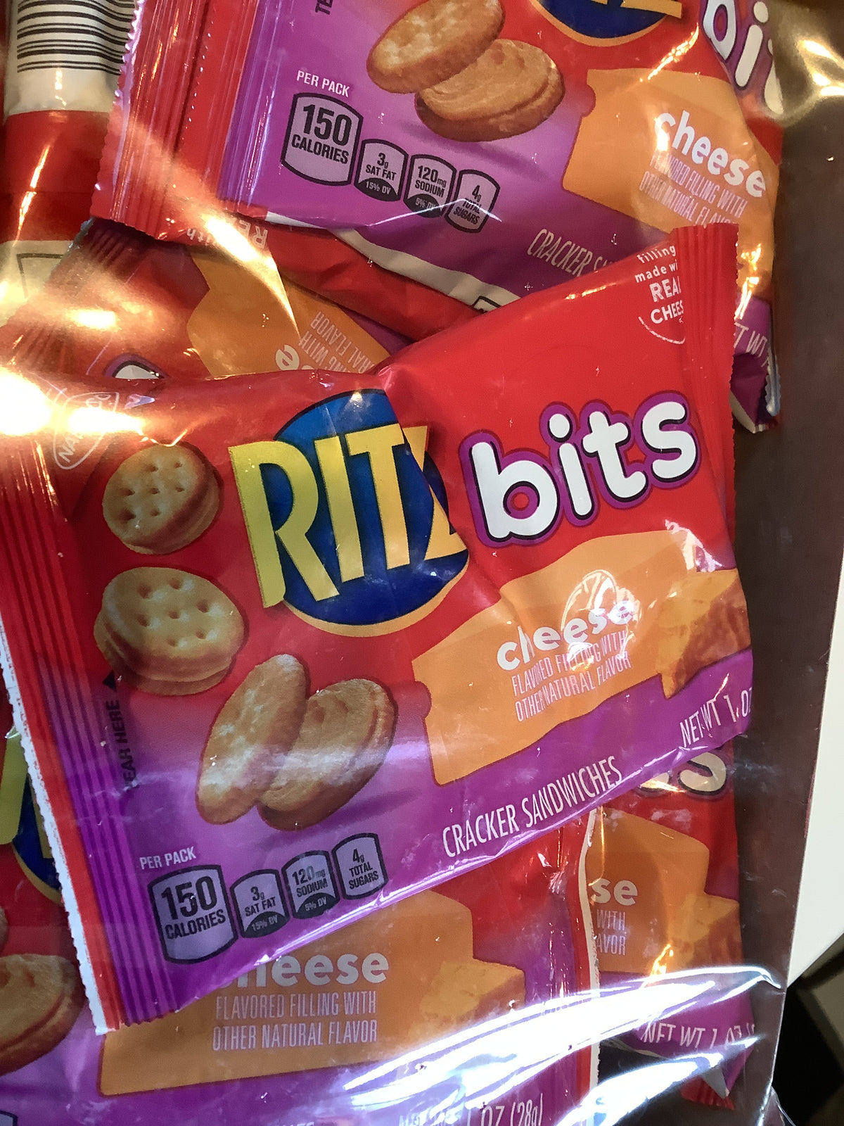 Ritz bits cheese crackers