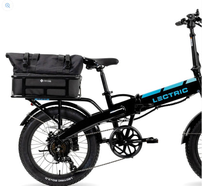 Lectric Large Roll Top Basket Bag